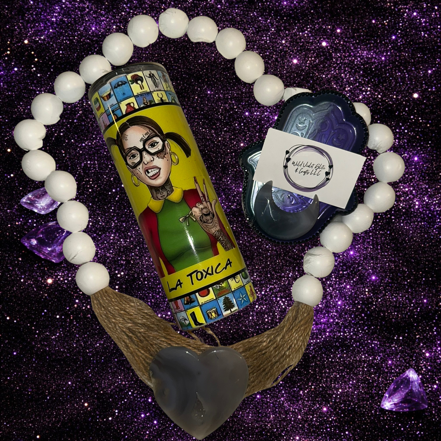 La Toxica Sublimation Tumbler – 20oz Ready to Ship