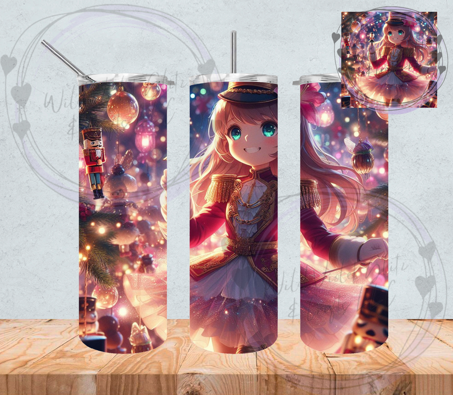 Nutcracker Anime 20oz Tumbler