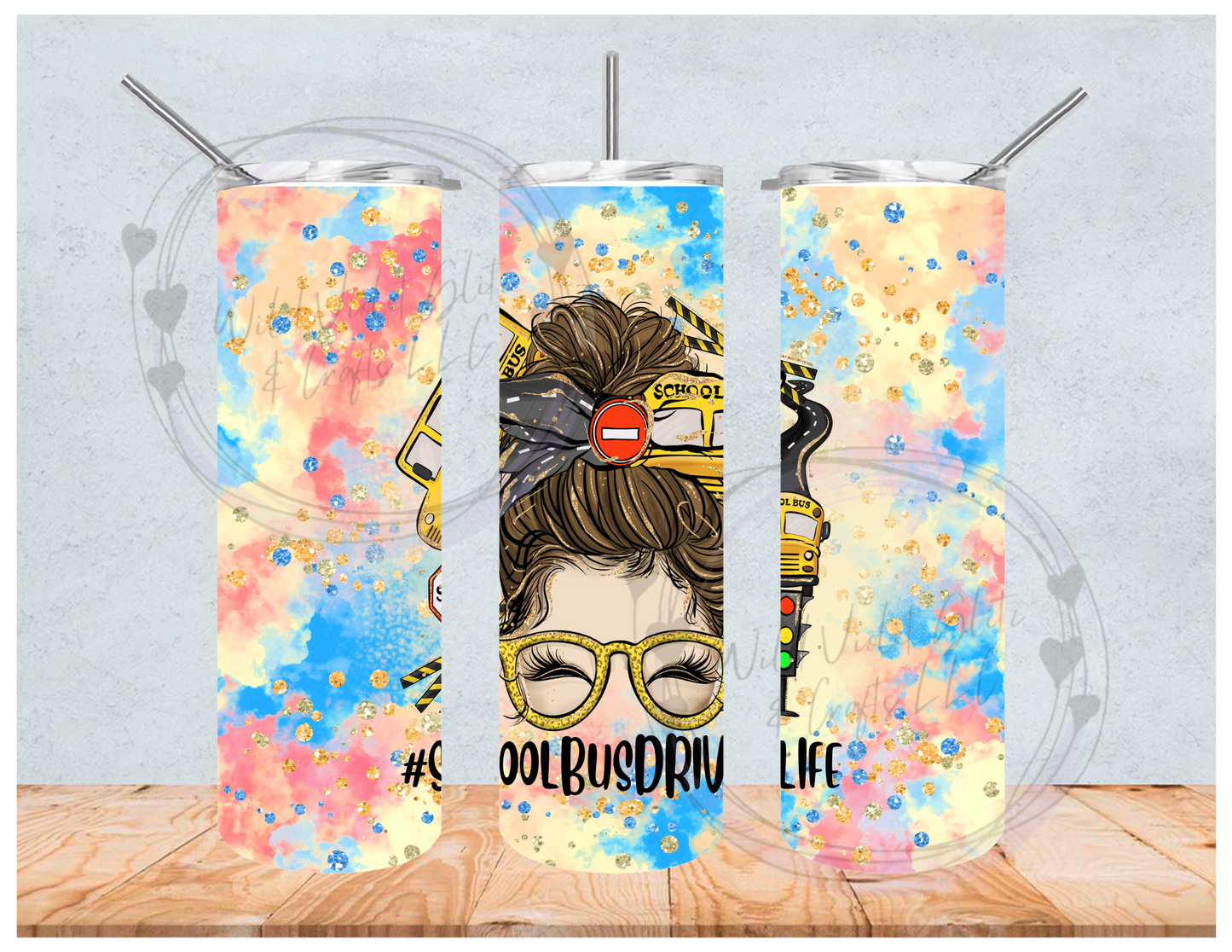 Bus Driver Life 20oz Tumbler