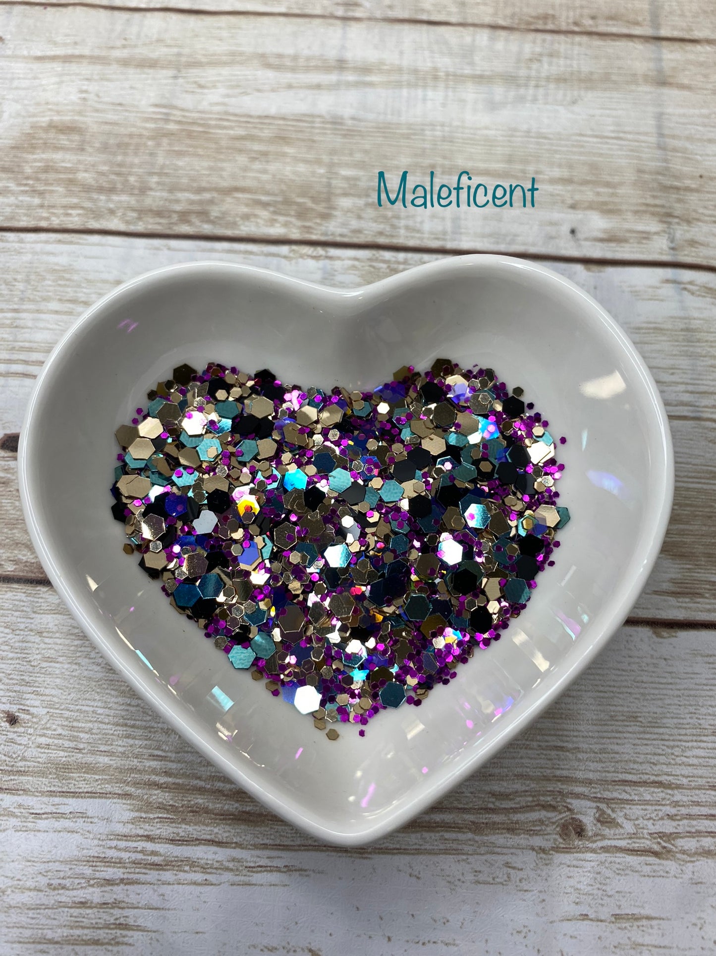 Maleficent Chunky Glitter