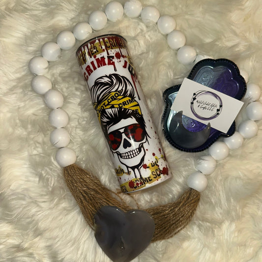 Crime Junkie 20oz Tumbler