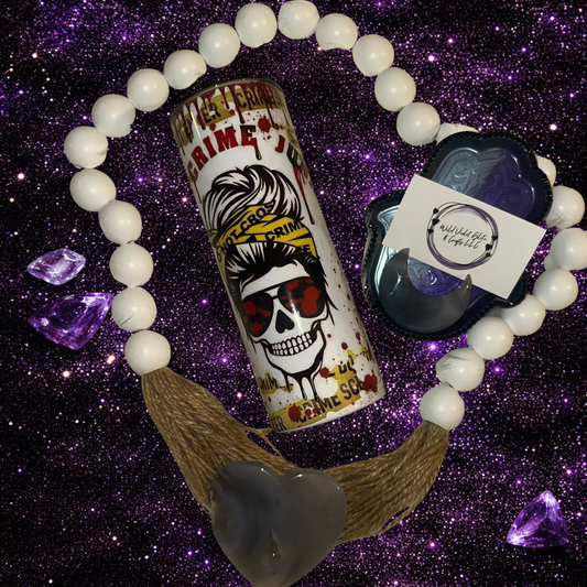 Crime Junkie Sublimation Tumbler - 20oz Ready to Ship